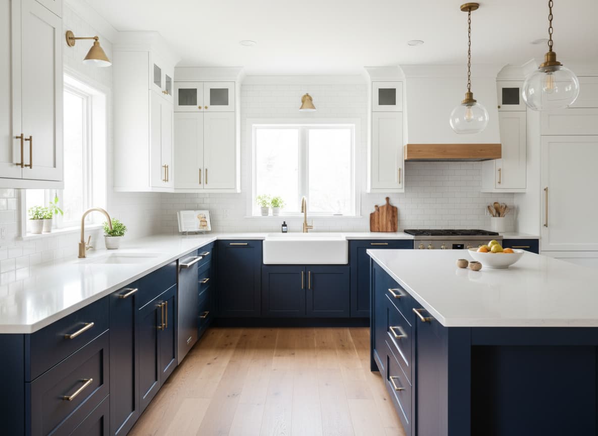Kitchen remodeling project with cabinet and layout upgrades in Lexington Kentucky